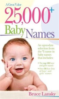 Couverture_25,000+ Baby Names