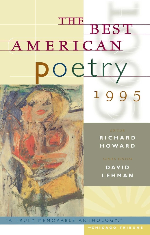 Front cover_The Best American Poetry 1995
