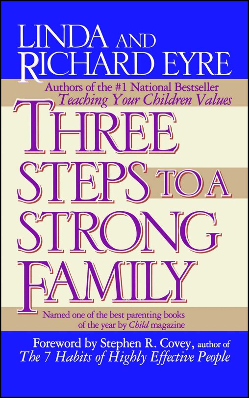 Front cover_Three Steps To A Strong Family