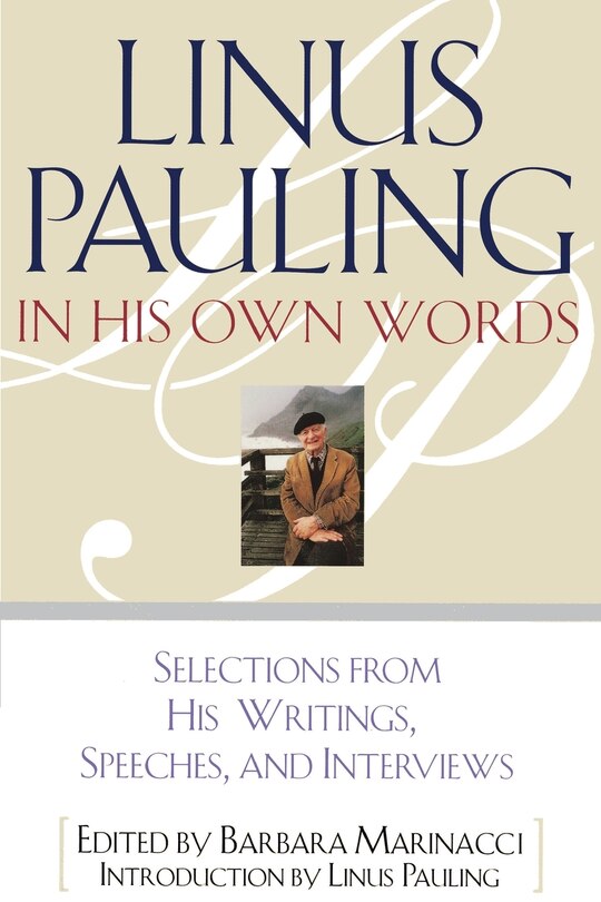 Couverture_Linus Pauling in His Own Words