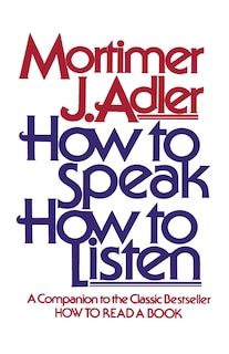 Couverture_How to Speak How to Listen