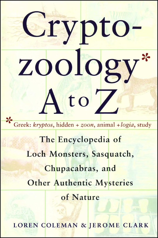Front cover_Cryptozoology A To Z