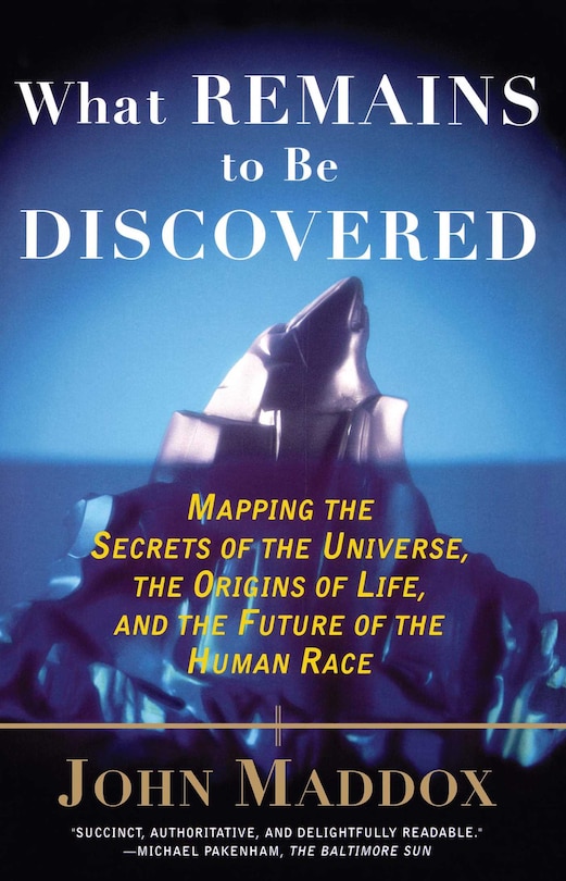 Front cover_What Remains To Be Discovered