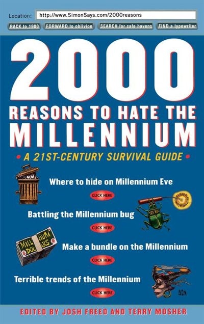 Front cover_2000 Reasons to Hate the Millennium