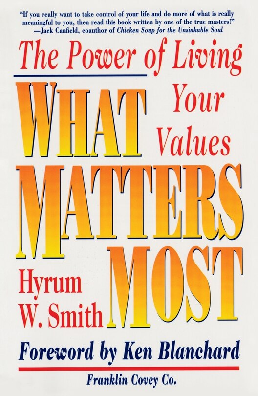 Couverture_What Matters Most