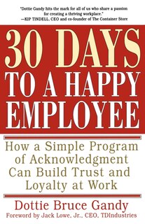 Front cover_30 Days to a Happy Employee