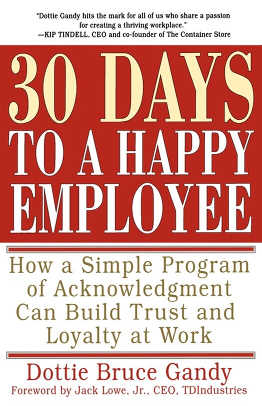Front cover_30 Days to a Happy Employee