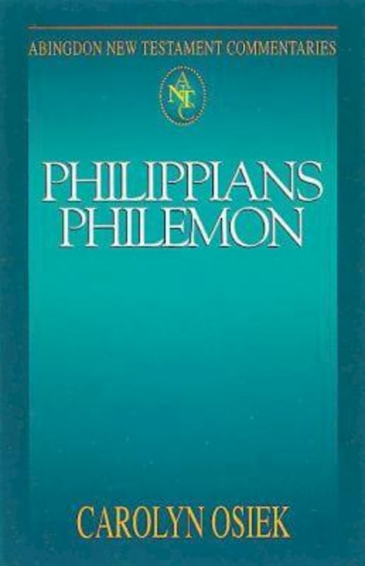 Front cover_Abingdon New Testament Commentaries: Philippians & Philemon