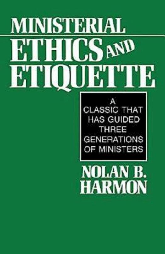 Front cover_Ministerial Ethics and Etiquette