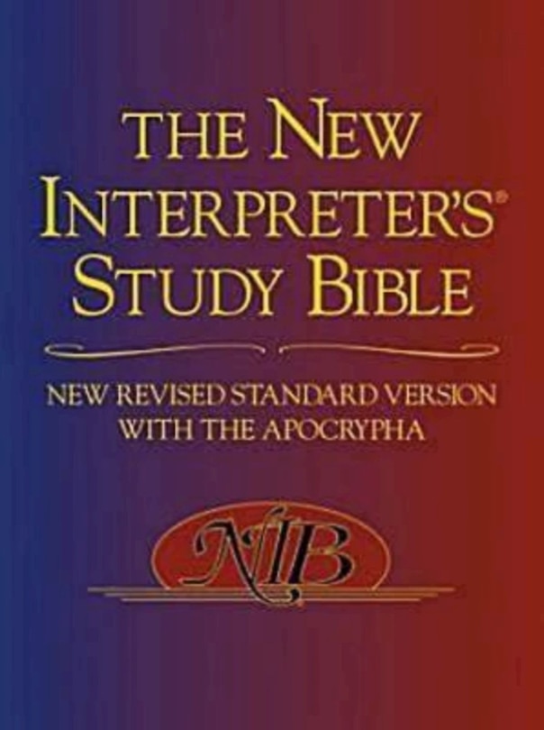 Front cover_New Interpreter's Study Bible-NRSV