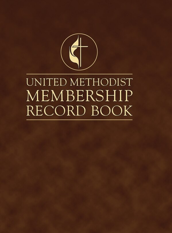 Front cover_United Methodist Membership Record Book