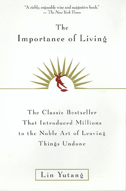 Front cover_The Importance Of Living
