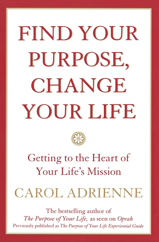 Couverture_Find Your Purpose, Change Your Life