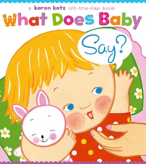 Couverture_What Does Baby Say?