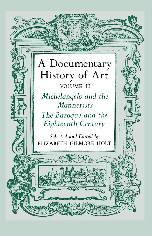 Front cover_A Documentary History of Art, Volume 2