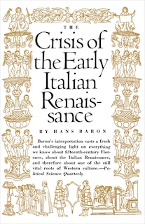 Front cover_Crisis of the Early Italian Renaissance