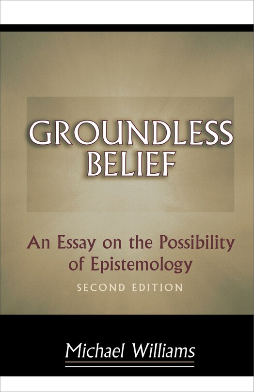 Front cover_Groundless Belief