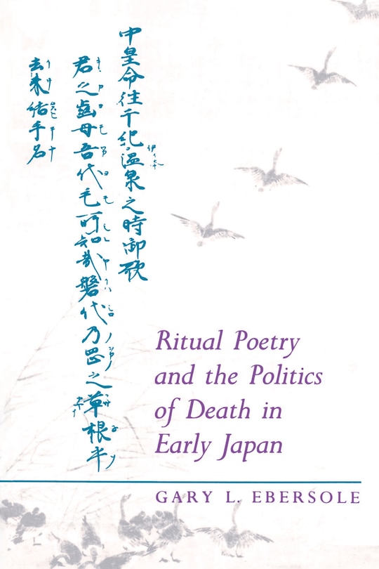 Couverture_Ritual Poetry and the Politics of Death in Early Japan