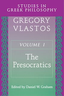 Couverture_Studies in Greek Philosophy, Volume I