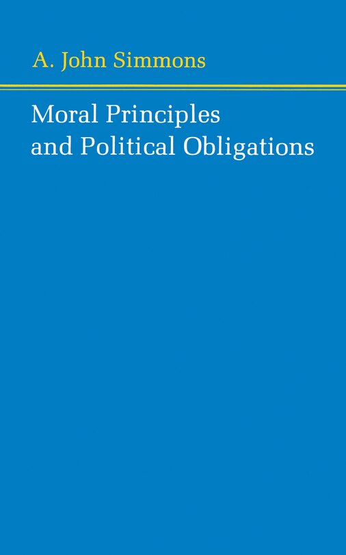 Couverture_Moral Principles and Political Obligations