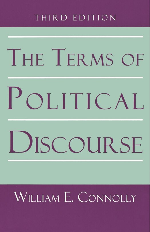 Front cover_The Terms of Political Discourse.