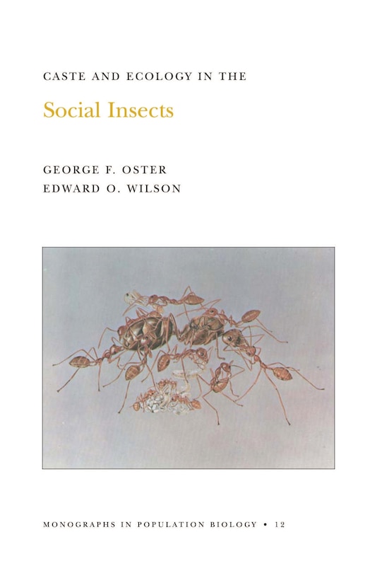 Couverture_Caste and Ecology in the Social Insects