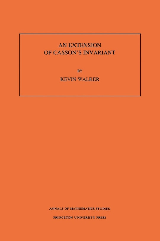 Couverture_An Extension of Casson's Invariant. (AM-126), Volume 126