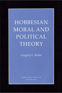 Front cover_Hobbesian Moral and Political Theory