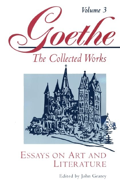 Front cover_Goethe, Volume 3