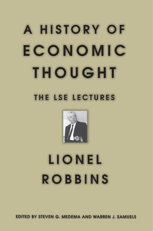 Front cover_A History of Economic Thought