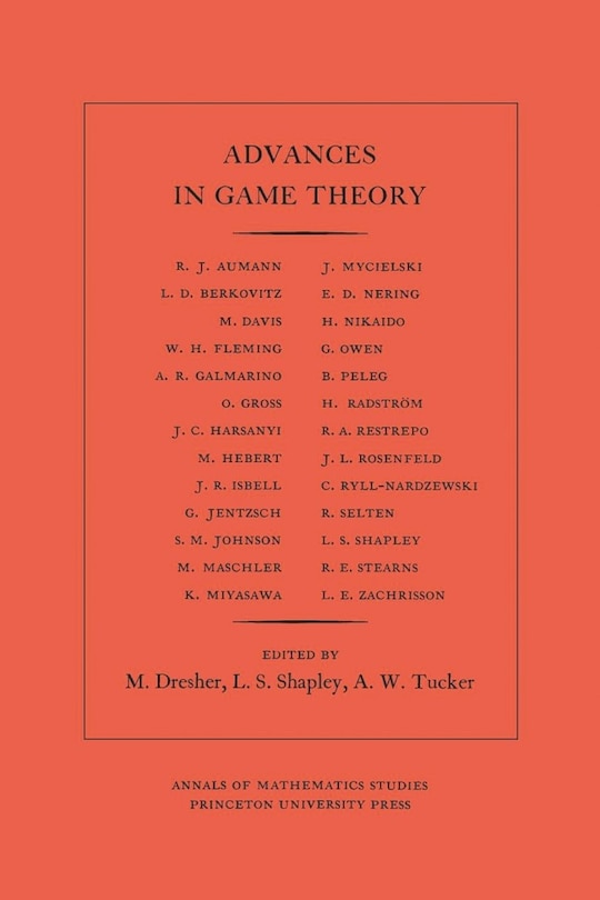 Couverture_Advances in Game Theory