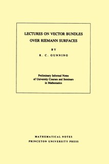 Front cover_Lectures on Vector Bundles over Riemann Surfaces