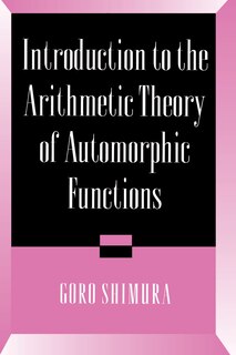 Front cover_Introduction to Arithmetic Theory of Automorphic Functions