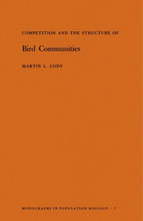 Couverture_Competition and the Structure of Bird Communities