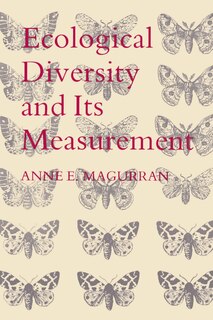 Couverture_Ecological Diversity and Its Measurement