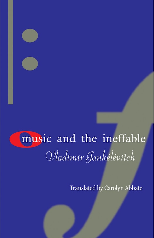 Front cover_Music and the Ineffable