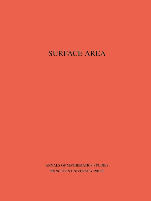 Front cover_Surface Area
