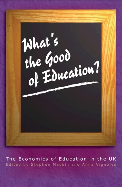 Front cover_What's The Good Of Education?