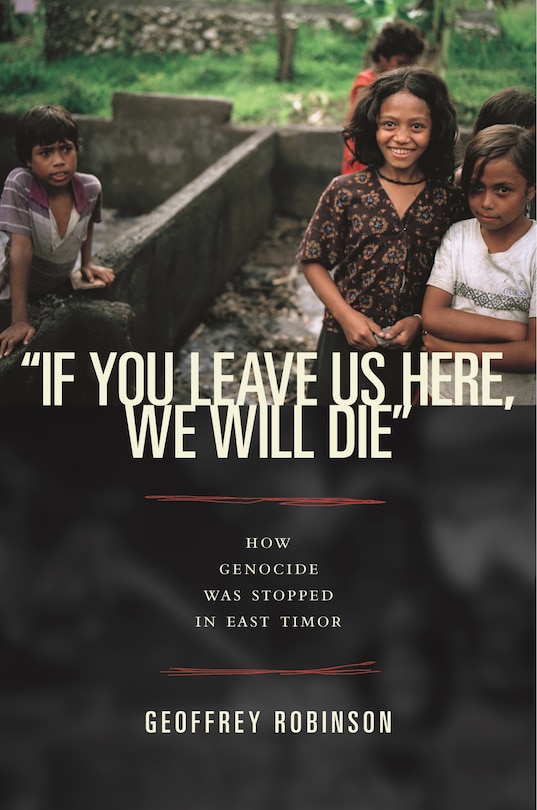 Front cover_If You Leave Us Here, We Will Die