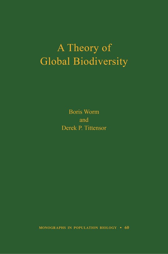 Front cover_A Theory of Global Biodiversity
