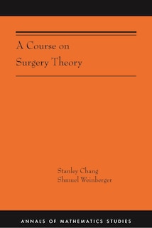 Front cover_A Course On Surgery Theory