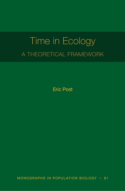 Front cover_Time in Ecology