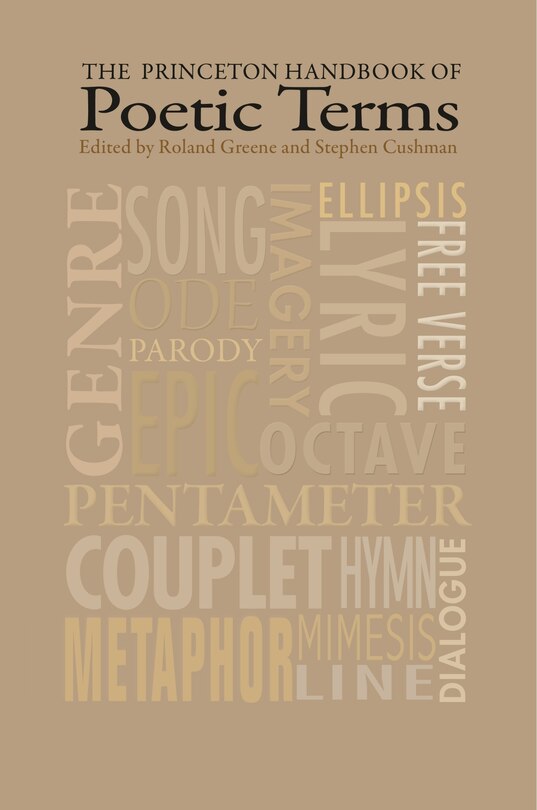 Front cover_The Princeton Handbook of Poetic Terms
