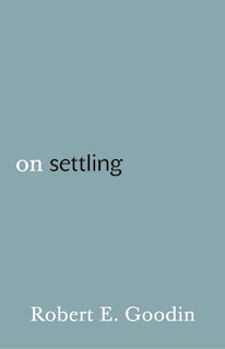 Front cover_On Settling