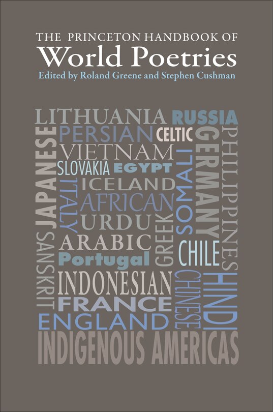 Front cover_The Princeton Handbook of World Poetries