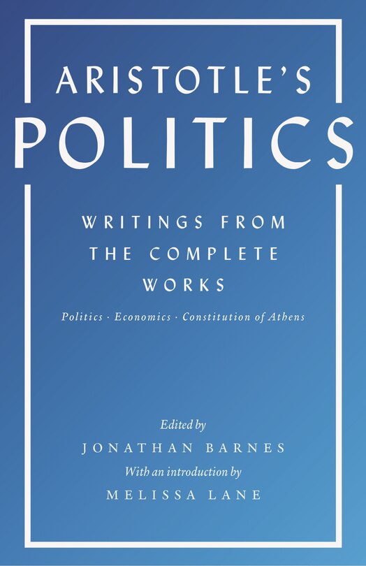 Couverture_Aristotle's Politics