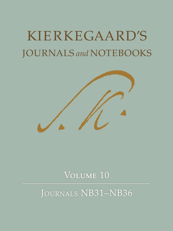 Front cover_Kierkegaard's Journals And Notebooks Volume 10