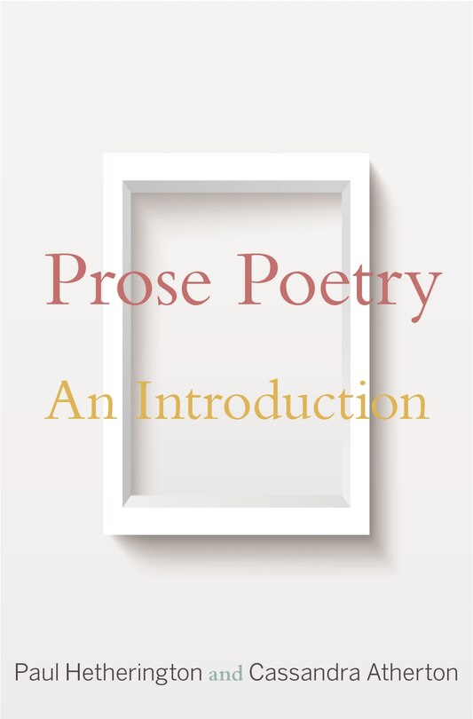 Couverture_Prose Poetry