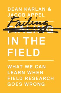Couverture_Failing in the Field