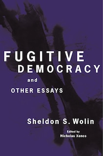 Front cover_Fugitive Democracy